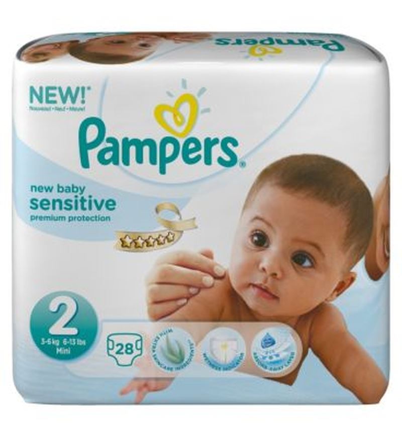 .Pampers nappies Pack Size 2