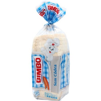 Sliced loaf bread crusts away- Bimbo