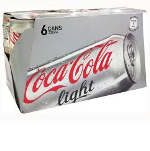 <b>Soft drink </b>Coca-cola light can