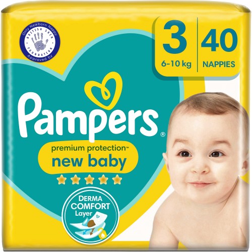 .Pampers nappies Pack Size 3