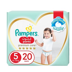 .Pampers nappies Pack Size 5 pants