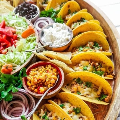 TACOS platter