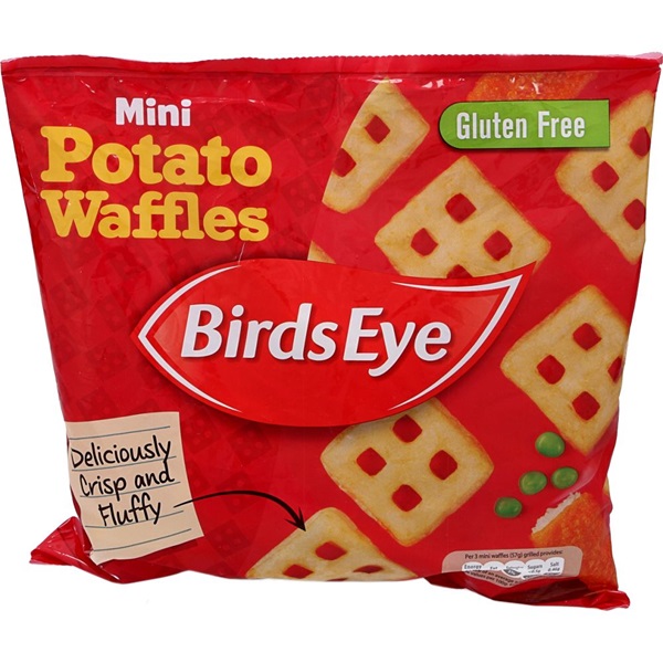 <b>Frozen Mini Potato Waffles